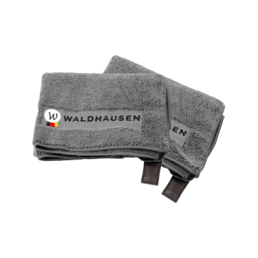 Toallas de microfibra Waldhausen por 2 Gris