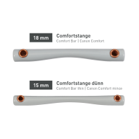 Muserola de filete Beris cañón Comfort anilla 7,5 cm Suave Gris Muserola de filete Beris cañón Comfort anilla 7,5 cm Suave Gris