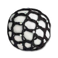 Rejilla Waldhausen cristales brillantes Negro