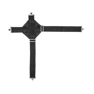 Extensión de cincha cruzada Waldhausen Negro