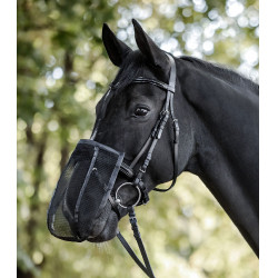 Protector nasal Waldhausen con protección UV Negro