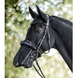 Protector nasal Waldhausen con protección UV Negro