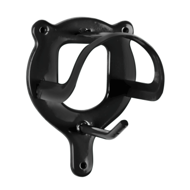 Porta-bridón metálico Waldhausen Negro
