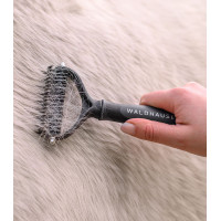 Peine desenredante Waldhausen Negro / Gris