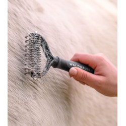 Peine desenredante Waldhausen Negro / Gris