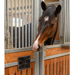 Panel de box Waldhausen metal Negro