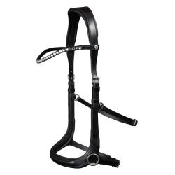 Cabezada sin bocado Sensation Waldhausen X-Line Negro