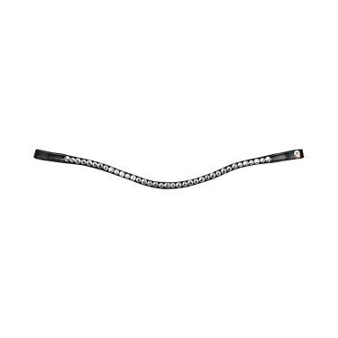Cabezada sin bocado Sensation Waldhausen X-Line Negro