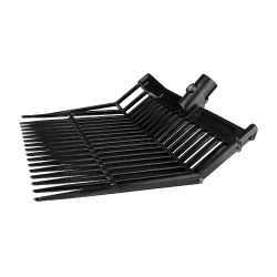 Cabezal de estiércol Waldhausen de plástico Negro