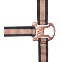 Cabezada Waldhausen Shine Negro / oro rosado