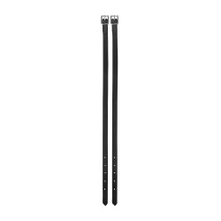 Correas de espuelas Waldhausen de cuero Negro