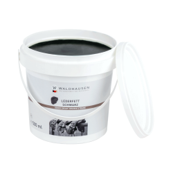Grasa para cuero Waldhausen negra 500 ml Negro