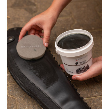 Grasa para cuero Waldhausen negra 500 ml Negro