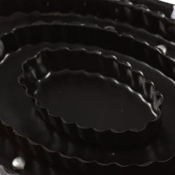 Cuchilla metálica Waldhausen Negro
