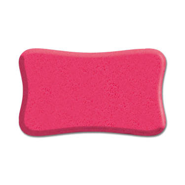 Esponja de limpieza para caballo Waldhausen rosa