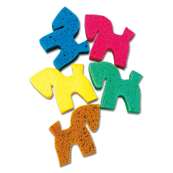 Esponja Waldhausen con forma de caballo Multicolor