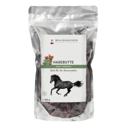 Suplemento equino con escaramujo y vitamina C