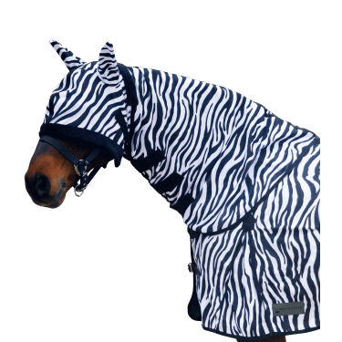Cubrecuellos antimoscas Waldhausen Zebra Negro / blanco