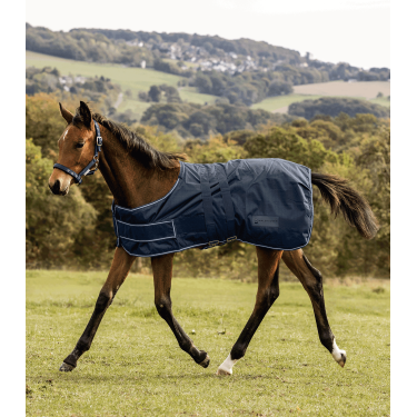 Cubierta de lluvia Waldhausen Comfort para potro Azul nocturno