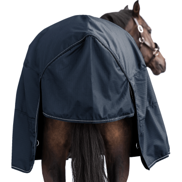Manta de exterior Waldhausen Nordic High Neck 200 g Azul nocturno