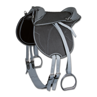 Bardette de equitación Waldhausen para niño Negro / Gris