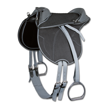 Bardette de equitación Waldhausen para niño Negro / Gris