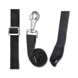 Correas de muslo Waldhausen elásticas ajustables Negro