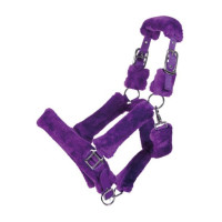 Cabezada Amina Fake Fur- HKM Lila oscuro Violeta