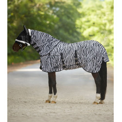 Camisa antimoscas para caballo diseño cebra