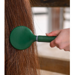 Cepillo para crines Waldhausen Synthetic Verde abeto