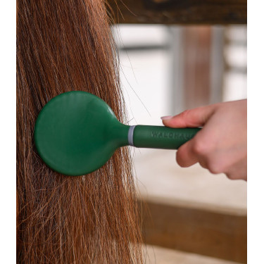 Cepillo para crines Waldhausen Synthetic Verde abeto