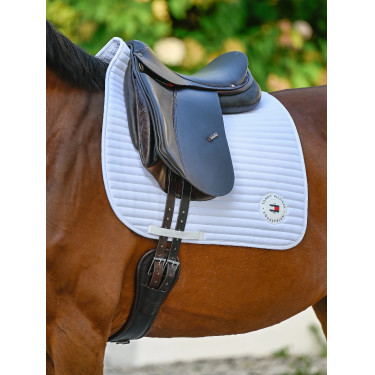 Manta de doma Tommy Hilfiger Equestrian Upstate Blanco óptico