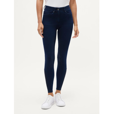 Pantalón de equitación vaquero Tommy Hilfiger Equestrian Hope para mujer Aclarar Azul