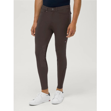 Pantalones de montar Stanton con agarre en las rodillas Cacao Marr&amp;amp;amp;oacute;n