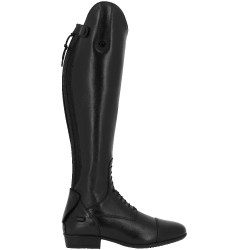 Botas de equitación de cuero con cordones Botas de equitación de cuero con cordones