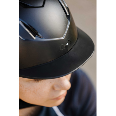 Casco Riding World Topy Negro mate