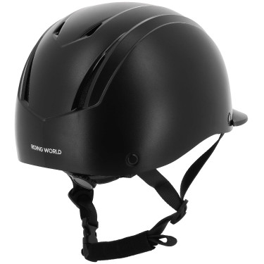 Casco Riding World Topy Negro mate