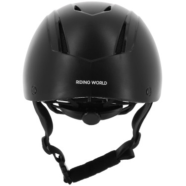 Casco Riding World Topy Negro mate