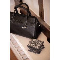 Bolso ecuestre pequeño Maëlys de cuero Pénélope