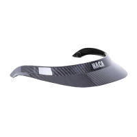 Visera de casco L NACA carbono Azul brillante / plateado