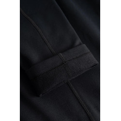 Leggings térmicos para niños Horze Dea con agarre completo Negro