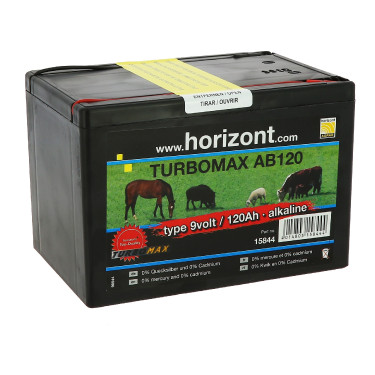 Batería Horizont Turbomax AB120 9 V - 120 AH