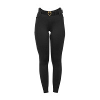 Leggings de niña de cintura alta con full grip y trabillas Equestro niño
