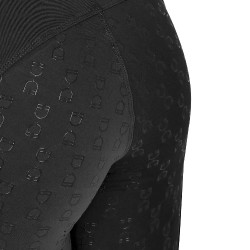 Leggings de niña de cintura alta con full grip y trabillas Equestro niño