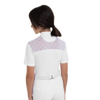Polo de concurso para niña con tul Equestro niño