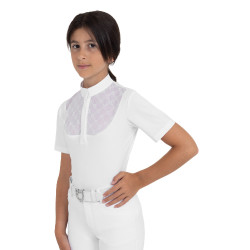 Polo de concurso para niña con tul Equestro niño