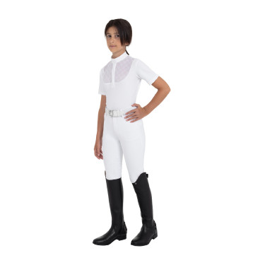 Polo de concurso para niña con tul Equestro niño