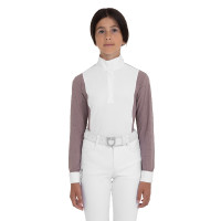 Polo de concurso para niña con perforaciones Equestro niño