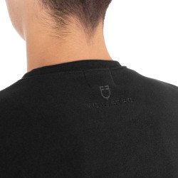 Sudadera de hombre con cuello redondo de forro polar con bolsillo lateral Equestro Sudadera de hombre con cuello redondo de forro polar con bolsillo lateral Equestro