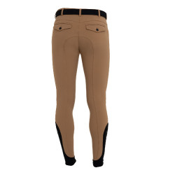 Pantalones de hombre slim fit con grip en la rodilla Equestro Pantalones de hombre slim fit con grip en la rodilla Equestro